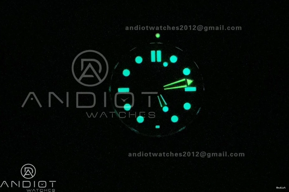 1:1 Edition Black Seamaster Bezel Clone Super Ceramic Asian Dial V4 Best 8800 Diver SS Black On VSF Bracelet 300M 0106